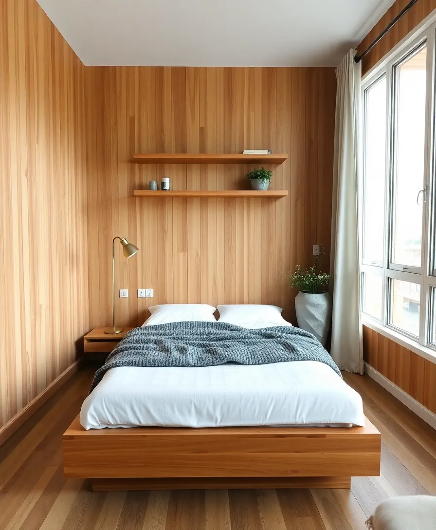 21 Stunning Minimalist Bedroom Ideas That Prove Less Really is More! - 2. Natural Wood Accents