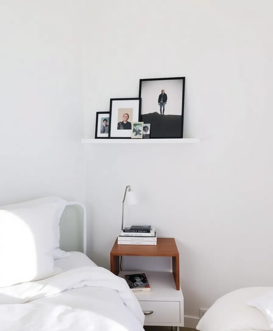 21 Amazing Minimalist Bedroom Design Ideas You Need to See - 15. Personal Touches