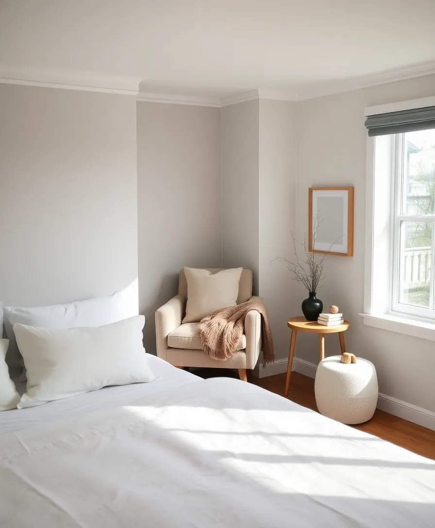 21 Amazing Minimalist Bedroom Design Ideas You Need to See - 14. Cozy Nooks