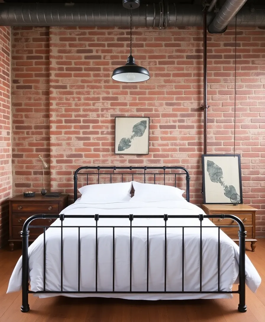 21 Amazing Minimalist Bedroom Design Ideas You Need to See - 5. Industrial Chic