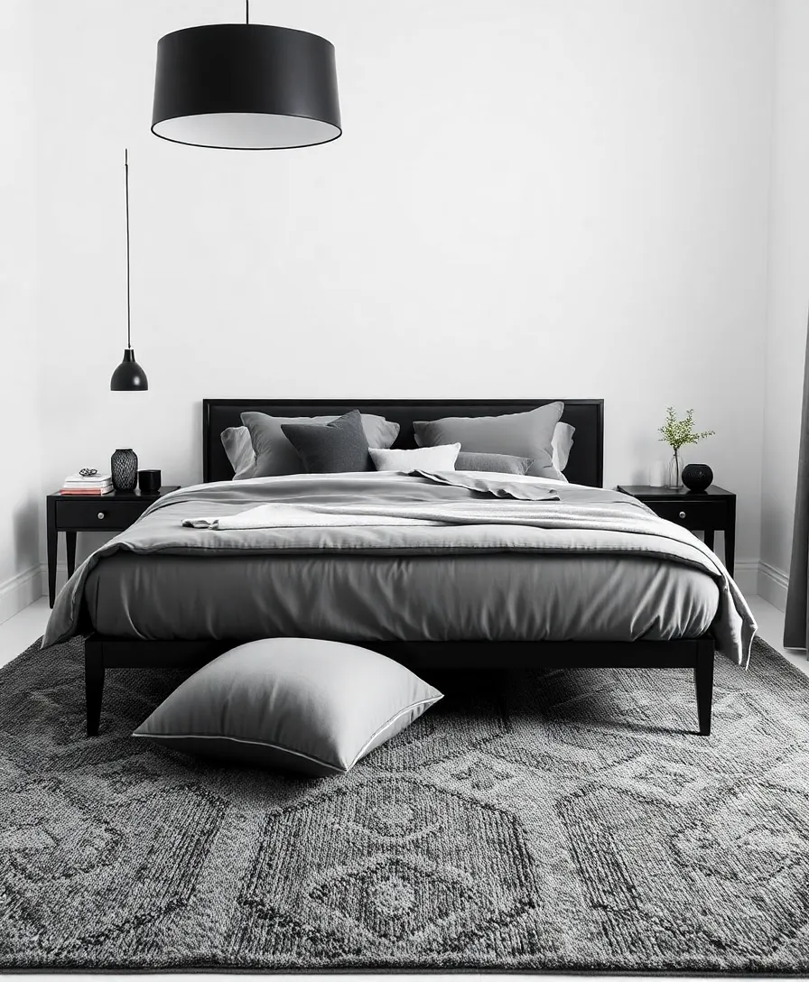 21 Amazing Minimalist Bedroom Design Ideas You Need to See - 2. Monochrome Magic
